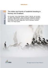 The Status and Trends of Seabirds Breeding in Norway and Svalbard
