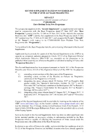 Third Supplement Dated