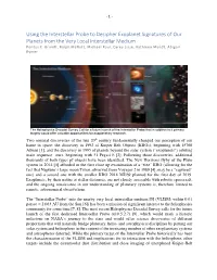 Using the Interstellar Probe to Decipher Exoplanet Signatures of Our Planets from the Very Local Interstellar Medium Pontus C