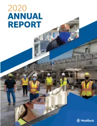 2020 Westrock Annual Report