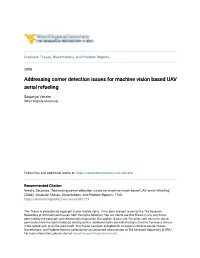 Addressing Corner Detection Issues for Machine Vision Based UAV Aerial Refueling