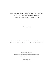 Analysisandinterpreta Tion Of