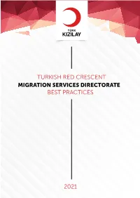 Best Practices Turkish Red Crescent 2021