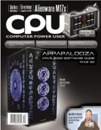 Computer Power User Sept 2009
