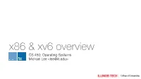 CS 450: Operating Systems Michael Lee &lt;Lee@Iit.Edu&gt;