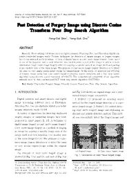 Fast Detection of Forgery Image Using Discrete Cosine Transform Four Step Search Algorithm