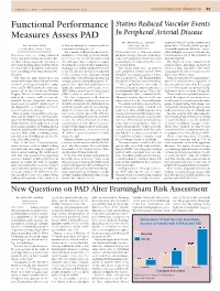 Functional Performance Measures Assess