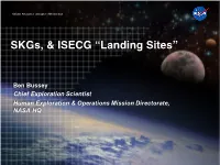 Landing Sites”