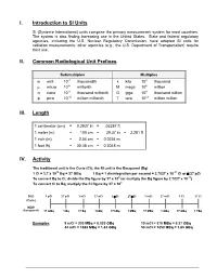SI Unit Conversion