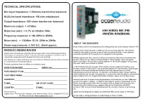 500 Mic Pre Handbook