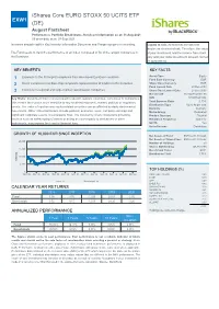 Ishares Core EURO STOXX 50 UCITS