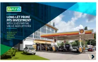 Long Let Prime Pfs Investment with Substantial Value Add Options