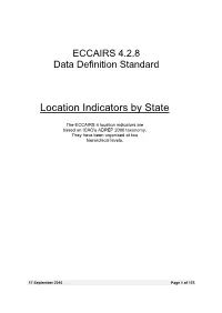 Location Indicators by State