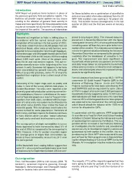 WFP Nepal Vulnerability Analysis and Mapping (VAM) Bulletin # 1