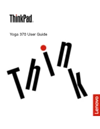 Yoga 370 User Guide