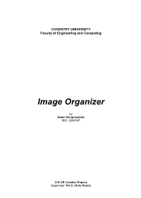 Adam Strupczewski Image Organizer