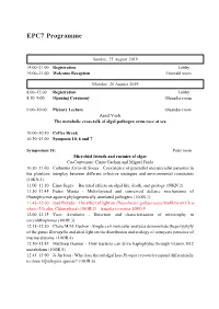 EPC7 Programme