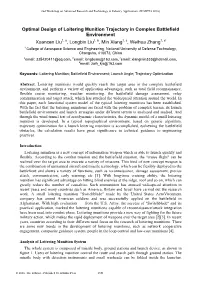 Optimal Design of Loitering Munition Trajectory In