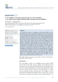 A Low Number of Introduced Marine Species at Low Latitudes: a Case Study from Southern Florida with a Special Focus on Mollusca
