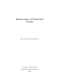 Enumeration of Polyhedral Graphs