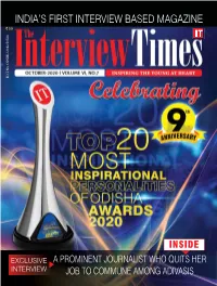 India's First Interview Based Magazine