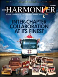 Midwinter Recap • Looking Back at 2013 by the Numbers • Harmony U's