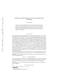 NILPOTENT GROUPS WITHOUT EXACTLY POLYNOMIAL DEHN FUNCTION 3 Suitable Subspace
