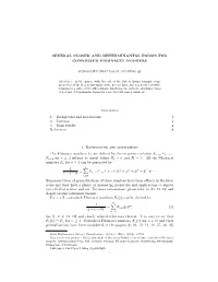 SEVERAL CLOSED and DETERMINANTAL FORMS for CONVOLVED FIBONACCI NUMBERS Contents 1. Background and Motivations 1 2. Lemmas 2 3. M