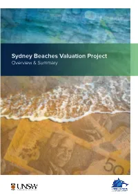 Sydney Beaches Valuation Project Overview & Summary ISBN 978-0-9802808-5-2