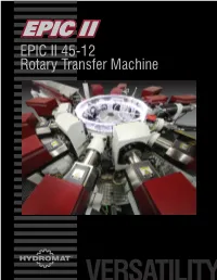EPIC II 45-12 Rotary Transfer Machine