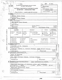 Open National Register Form