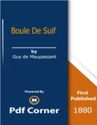 Boule De Suif Pdf Download
