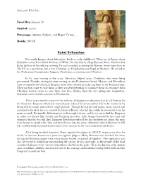 Learn About the Saint Sebastian