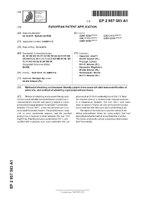 Method of Obtaining Environment-Friendly Polyols from Waste Left After Transesterification of Plant Oils, and Method of Obtaining Rigid Polyurethane Foams