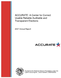 2007 Annual Report