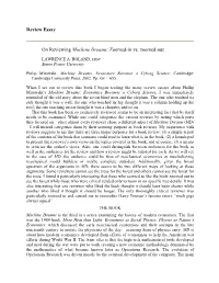 On Reviewing Machine Dreams: Zoomed-In Vs. Zoomed-Out