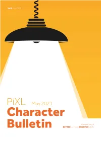 Character Bulletin May 2021