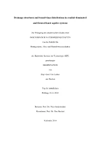 Drainage Structures and Transit-Time Distributions in Conduit-Dominated