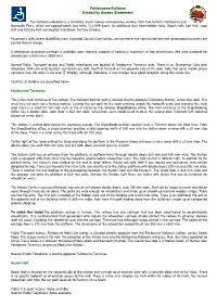 Fairbourne Railway Disability Access Statement