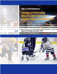 Multi-Use Facility Task Force Report of Findings