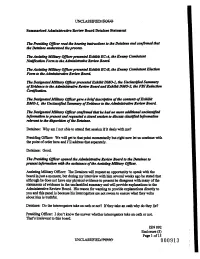 Round 1 Transcript, Detainee