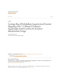 Geology-Based Probabilistic Liquefaction Potential Mapping Of