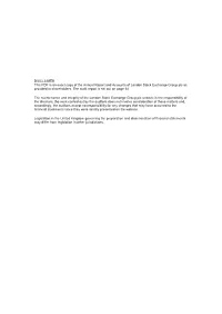 LSEG Annual Report 31 December 2015