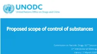 NPS) Number of Substances of Number Emergence of Synthetic Opioids