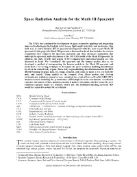 Space Radiation Analysis for the Mark III Spacesuit