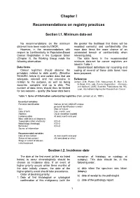 Summary of Conclusions and Recommendations