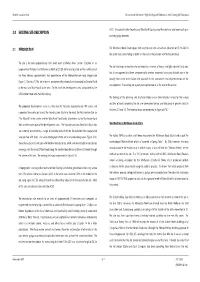 2.0 EXISTING SITE DESCRIPTION Parts by Galigu Deposits