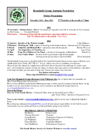 Bramhall Group Autumn Newsletter