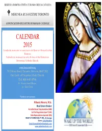 Calendar 2015
