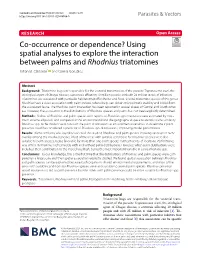 Co-Occurrence Or Dependence?